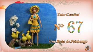 ✏️ Tuto Crochet N°67 | 👗 Une Robe Printanière avec la laine Zeeman