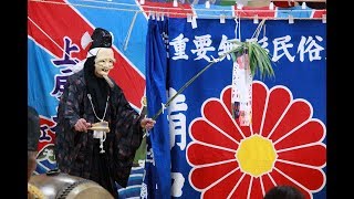 【五行幡割り】上房社 備中神楽 備中町 黒鳥地区 荒神神楽