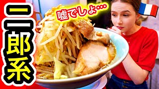 大食いフランス人が人生初の二郎系ラーメンに挑戦した結果....