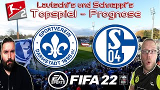 SV Darmstadt 98 - FC Schalke 04 ♣ FIFA 22 ♣  Lautschi´s Topspielprognose ♣ 2. Liga