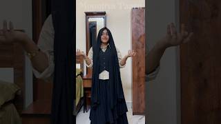 2 mins outfit ideas 🦋-old skirt to new style skirt,#style#tamil #styling #tips#outfit#hijab #ideas