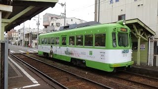 あっちこっちスケッチ～阪堺電車　上町線　帝塚山四丁目停留所