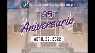 ICM Hamilton | 35° Aniversario - Abril 23, 2022