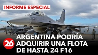 Estados Unidos autorizaría la venta de F16 a Argentina