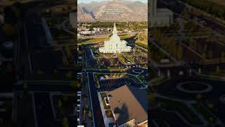 Soaring around the Orem Temple