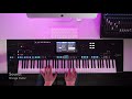 yamaha genos sound demo 80s grooveballad