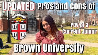 UPDATED Pros & Cons of Brown University || Cecile S