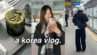 in korea ep.3 🥛 | exploring seongsu ft. gentle monster cafe nudake, tamburins, and musinsa