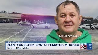 Man charged after cutting woman's throat in South Nashville