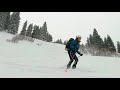 skitour feuerstätterkopf an der balderschwanger nordseite