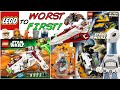 LEGO Worst to First | ALL LEGO Star Wars Episode 2: Attack of the Clone Sets!