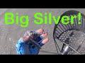 Searching the Beach for Treasure with a Metal Detector Silver Bracelet