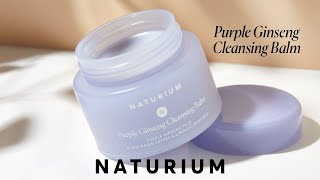 Introducing NATURIUM Purple Ginseng Cleansing Balm!