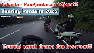 Road trip I Touring perdana 2025 jakarta - pangandaran I Banyak drama dan keseruan!!