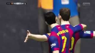 Gol de Messi / FIFA 15 / PS4 / PlayStation 4 / GamePlay Español