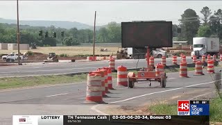 Construction around north Huntsville continues to cause traffic congestion