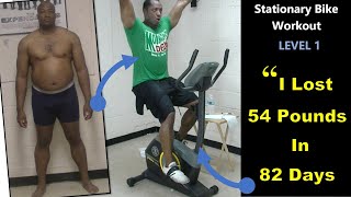 Stationary Bike Workout for Beginners to Lose Weight 👉 LEVEL 1, 10 Minutes