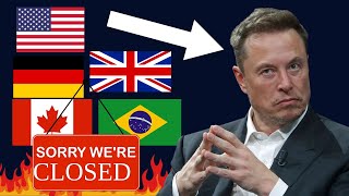 Musk Trump will SHUTDOWN more countries