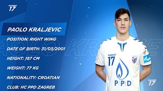 Paolo Kraljevic - Right Wing - HC PPD Zagreb - Highlights - Handball - CV - 2020/21