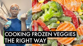 Avoid the Frozen Taste! How To Cook Frozen Vegetables | Black Hack