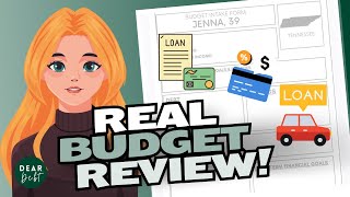 39 year old in TN with $50k in DEBT, balancing debt, investing and saving - Real Life Budget Review