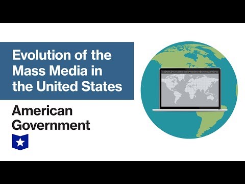 What does mass media mean in government?