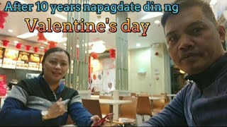 AFTER 10 YEARS NAKAPAG DATE NG VALENTINE'S DAY.