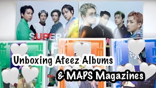 Unboxing More Ateez Albums & MAPS Magazine