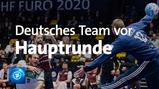 Deutsches Handball-Team vor der EM-Hauptrunde