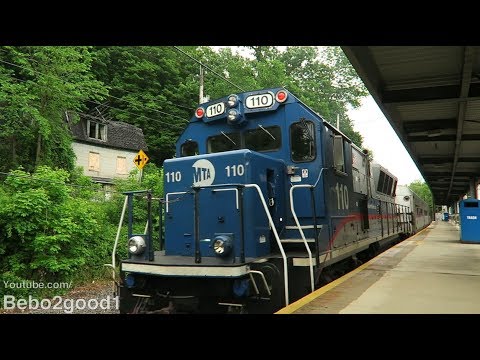 Metro-North Danbury Trains at Branchville, CT RR (BL20GH/P32) Metro-North Danbury Trains at Branchville, CT RR (BL20GH/P32)
