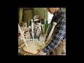 making a windsor chair straight from the log www windsorchair ca