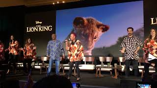 THE LION KING - "Circle of Life" Performance from Press Conference