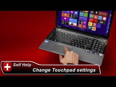 Toshiba How-To: Changing your touchpad settings Toshiba How-To: Changing your touchpad settings