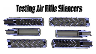 Testing My DIY Air Rifle silencer designs!