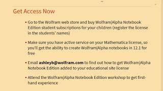 Hands-on Start to Wolfram|Alpha Notebook Edition