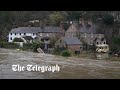 Storm Franklin lashes the UK with flooding and high winds