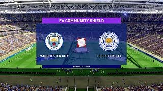 Manchester City vs Leicester City Feat. Jack Grealish, | Fa Community Shield 2021 | Gameplay on PC