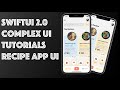SwiftUI 2.0 Complex UI Tutorials - Recipe App UI - Custom Tab Bar - SwiftUI 2.0 Tutorials