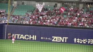 2017 06 04　ナゴヤドーム・交流戦　楽天戦・⑤　楽天応援団×クラッチーナ