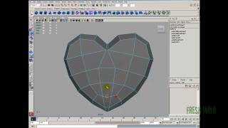 Maya Tutorial:  Valentine's Heart (Part 1 of 3)