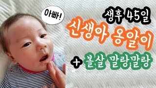 신생아 아기 옹알이 시작! 언제부터 바로 지금 시기부터!