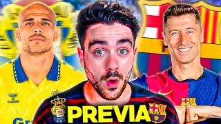 LAS PALMAS vs FC BARCELONA ¡OBLIGADOS A GANAR! (PREVIA y POSIBLES ALINEACIONES) ¡VAMOS BARÇA!