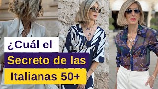 Italianas 50+ REVELAN Sus Secretos de Elegancia