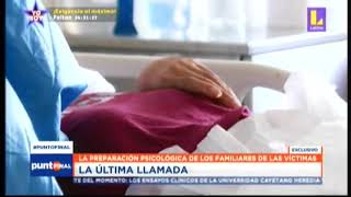 La última llamada: cuando un paciente está próximo a partir