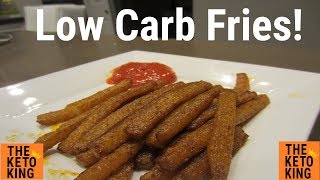 Low Carb Fries | Keto Fries | Low Carb Jicama Fries | Keto Jicama Fries | French Fries