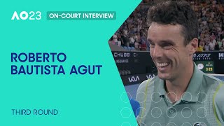 Roberto Bautista Agut On-Court Interview | Australian Open 2023 Third Round