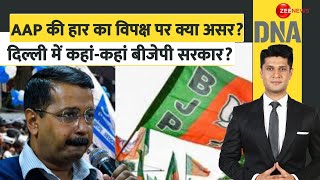 DNA: AAP की हार का विपक्ष पर क्या असर? |  Delhi Election Results 2025 Live Updates | Kejriwal