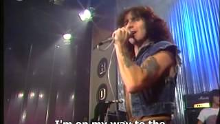 AC-DC - Highway to Hell (Live German TV with Bon Scott - 1979)--Subtitled