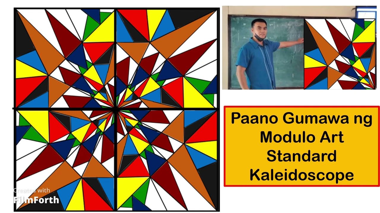 Modulo Art Pattern Kaleidoscopic Grid