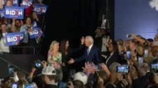 Biden scores convincing victory in South Carolina